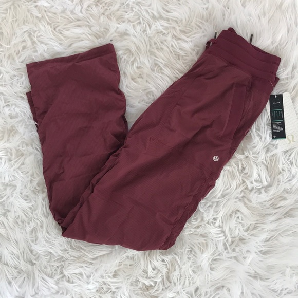 NEW • Lululemon • Dance Studio Pant Wine Berry 6 - Picture 6 of 7